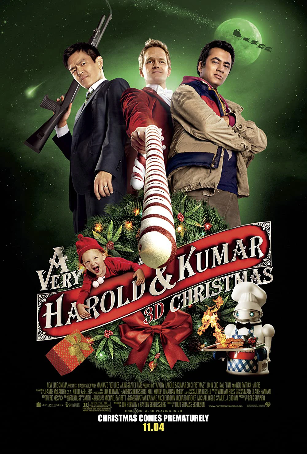 Câu Chuyện Giáng Sinh Của Harold Và Kumar | a Very Harold & Kumar 3D Christmas (2011)