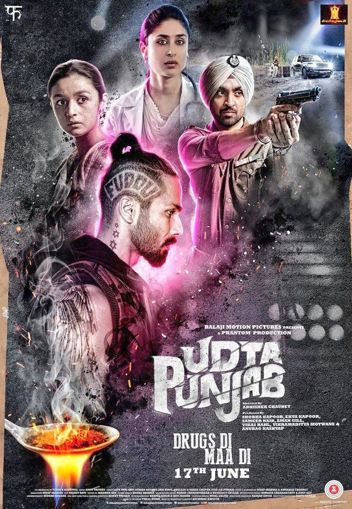 Ma lực chất trắng | Udta Punjab (2016)