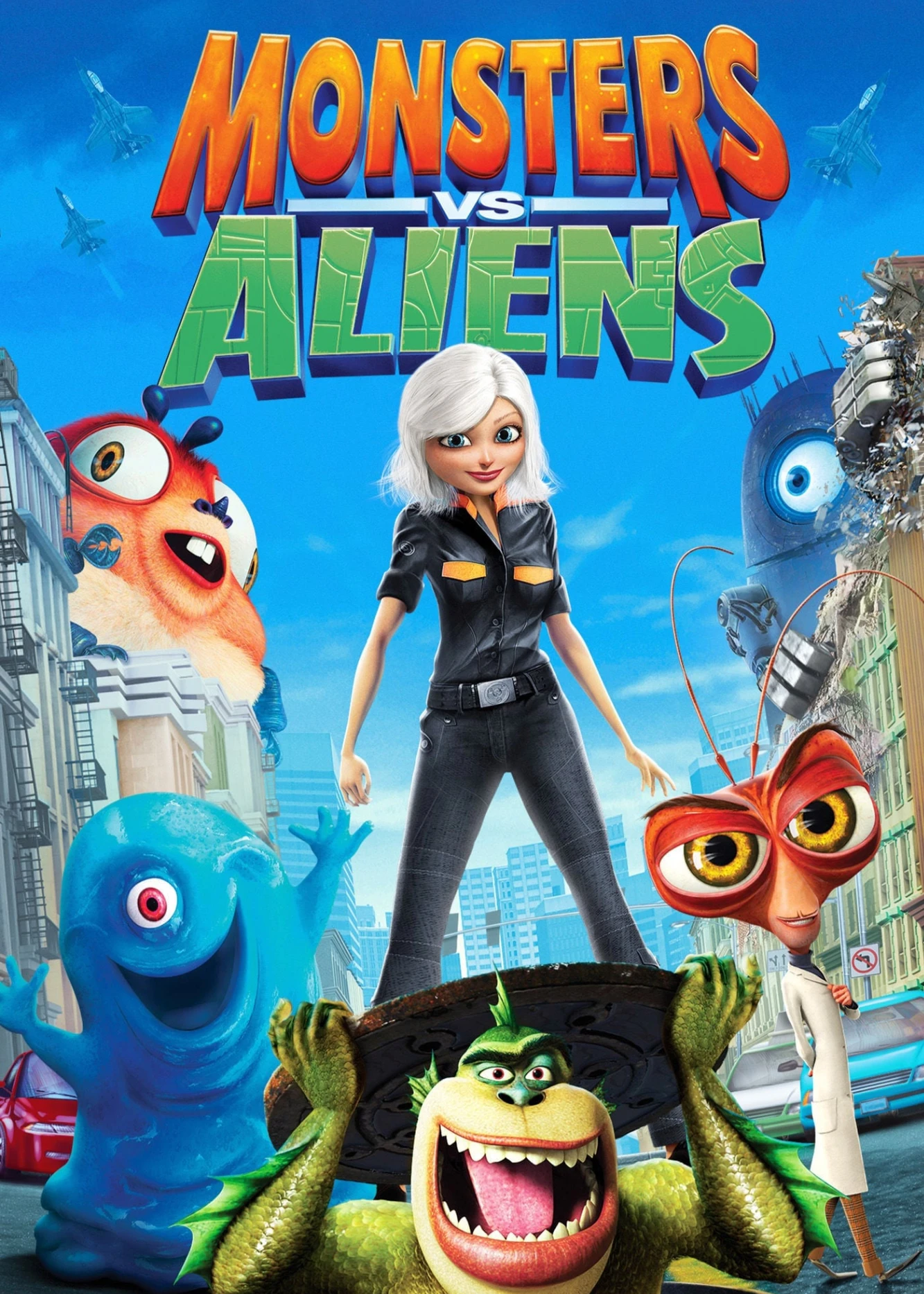 Quái Vật Ác Chiến Người Ngoài Hành Tinh | Monsters vs. Aliens (2009)